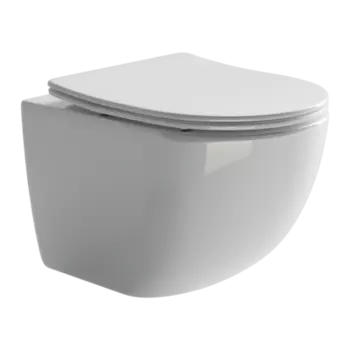 Унитаз подвесной Ceramica Nova Forma CN3009 с сиденьем микролифт, белый