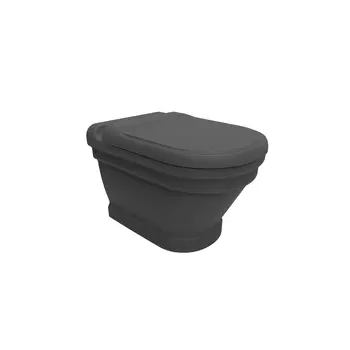 Подвесной унитаз Creavit Antik Антрацит AN320.60100