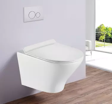 Подвесной унитаз Esbano Aster (White) с микролифтом