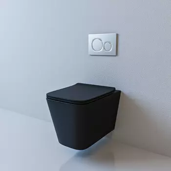 Подвесной унитаз Esbano ESUPGARTBM черный матовый