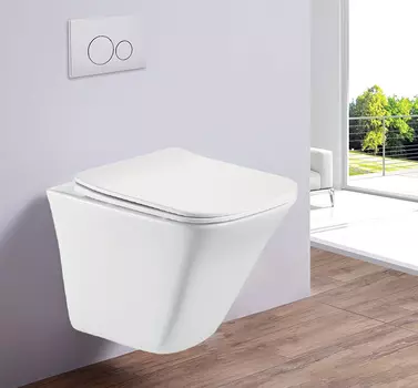 Подвесной унитаз Esbano Luchena-C (White) с микролифтом