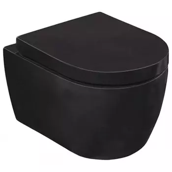 Подвесной унитаз Grossman Classic GR-4411B с крышкой