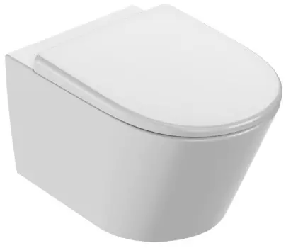 Подвесной унитаз Jacob Delafon Bastille EDAB102-00 безободковый, белый, без сиденья