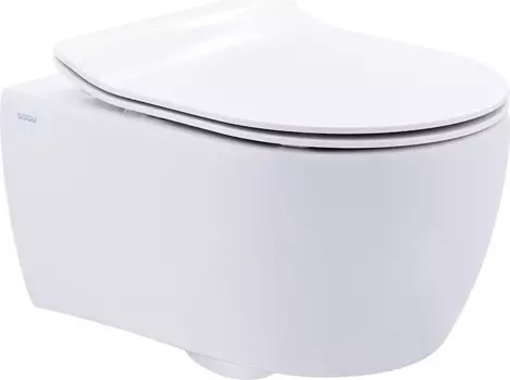 Подвесной унитаз SSWW NC2037V с крышкой