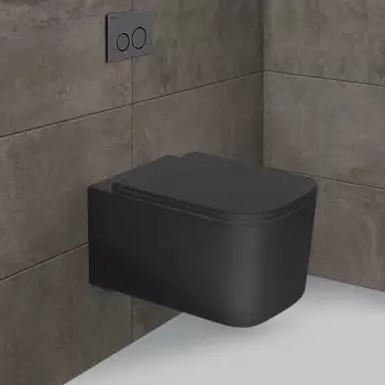 Подвесной унитаз Vincea Ultra VT1-32MB черный матовый