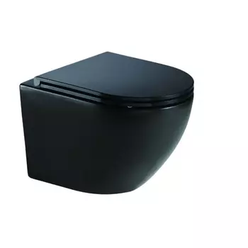 Подвесной унитаз WeltWasser WW MERZBACH 041 MT-BL 10000008255 черный матовый