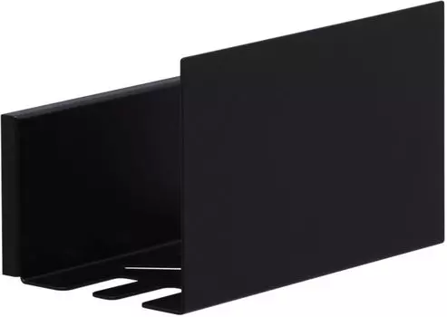 Полка Aquanet Магнум 20 см черная матовая