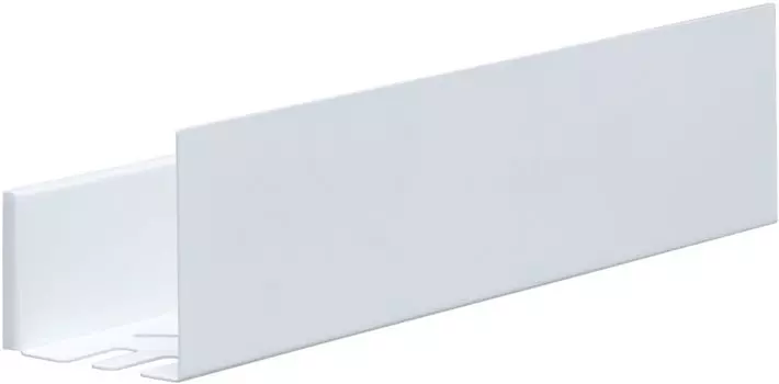 Полка Aquanet Магнум 50 см белая матовая, с крючками