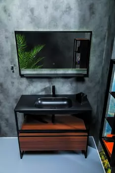 Полка Armadi Art Loft 894-100-A антрацит