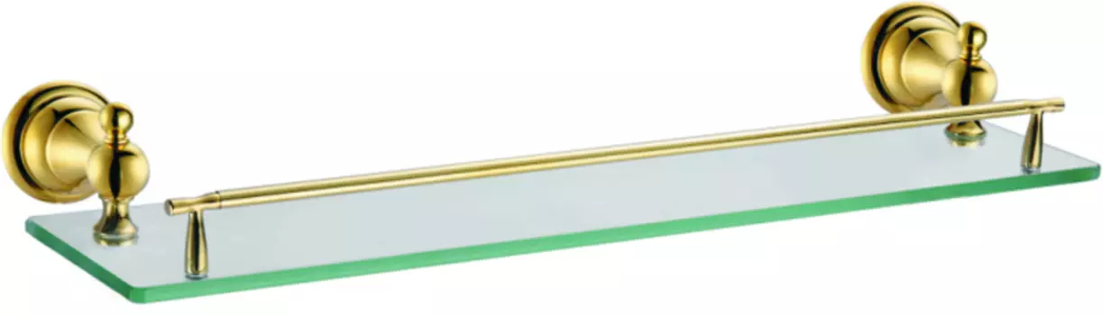 Полка Azario Elvia 52 см AZ-91103G золото