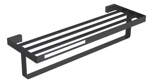 Полка для полотенец Boheme Q 10947-B черная