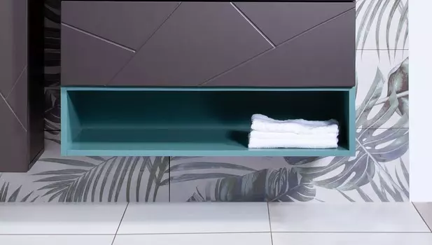 Полка Бриклаер Кристалл 80 Муссон