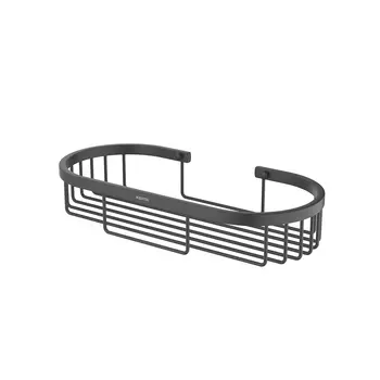 Полка для душа Aquatek 29 см AQ4916MB черная матовая