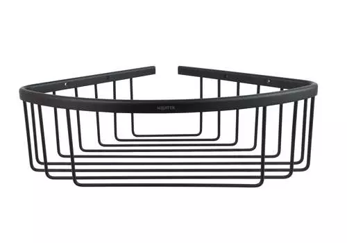 Полка для душа Aquatek Вега 27 см AQ4006MB черная матовая