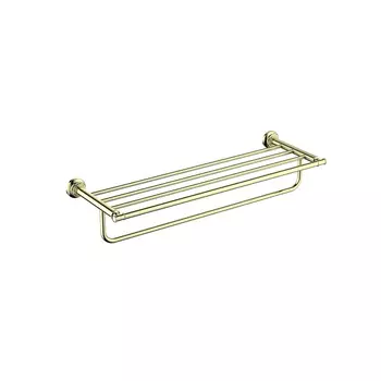 Полка для полотенец Aquatek Классик 65 см AQ4515PG золото