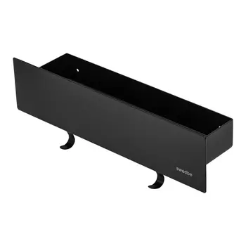 Полка для ванной комнаты Swedbe Attribut 40 см 9810B черная