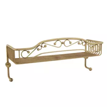 Полка Migliore Complementi 22024 бронза