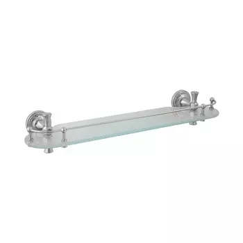 Полка Migliore Fortuna 27667 стекло матовое, хром