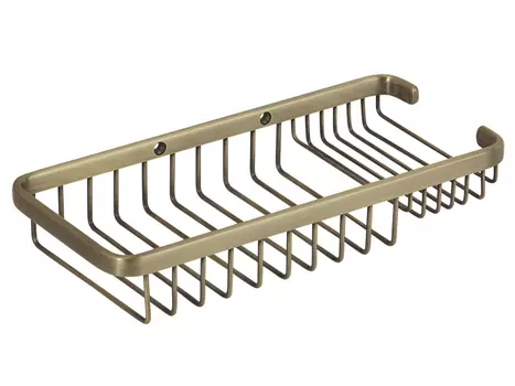 Полка-решётка Veragio Basket 29 см VR.GFT-9054.BR бронза