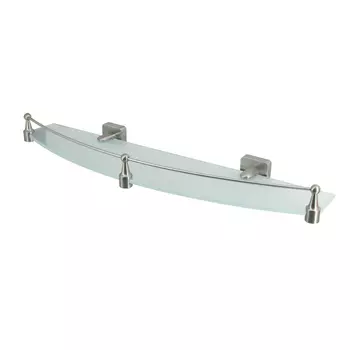 Полка с бортиком Wasserkraft Rhin K-8744 никель