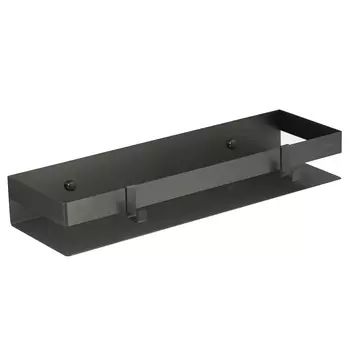 Полка с крючками Lemark SHELF LINE 9776054 графит