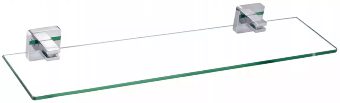 Полка стеклянная CeramaLux Quadro 53 см 61911 хром