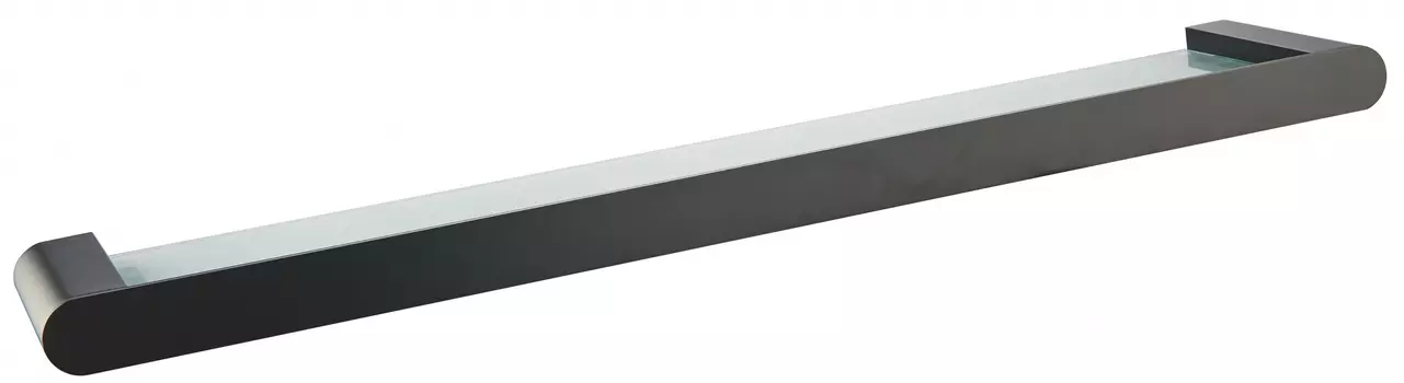 Полка стеклянная для ванной WONZON & WOGHAND CARBON WW-7727 черный