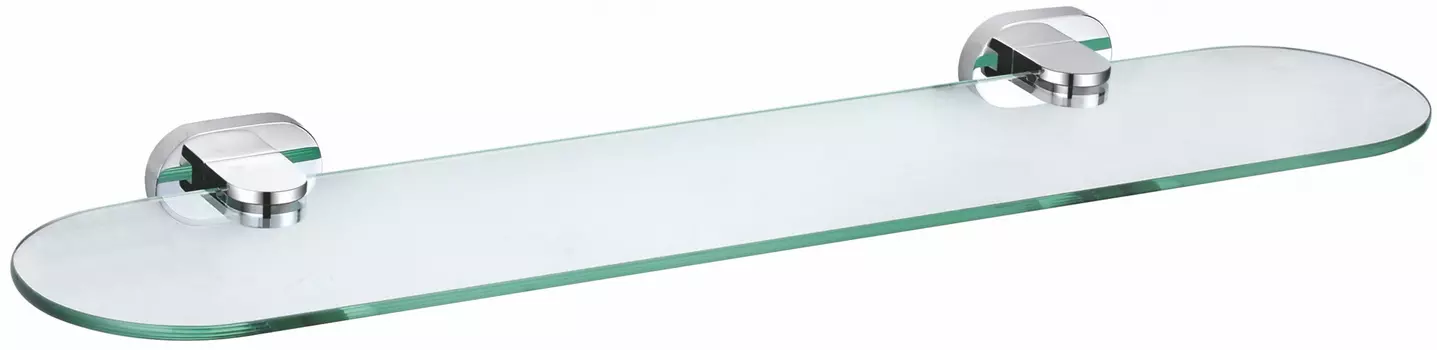 Полка стеклянная для ванной WONZON & WOGHAND FIRST WW-8427 хром