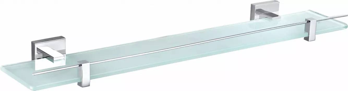 Полка стеклянная для ванной WONZON & WOGHAND POLO WW-8927 хром