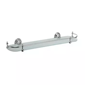 Полка стеклянная Haiba 52 см HB1507 хром