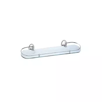 Полка стеклянная Haiba 52 см HB1607-1 хром