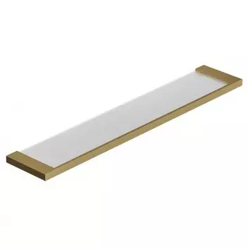 Полка стеклянная Kludi Vela C 31973N0 золото