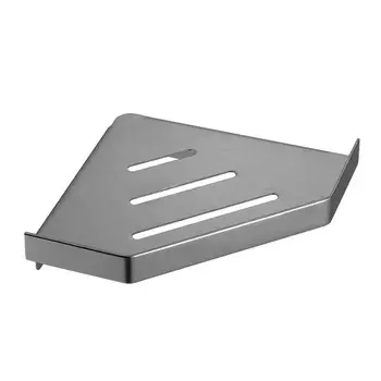 Полка угловая Boheme New Venturo 25 см 10318-GM серая