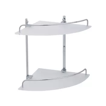 Полка угловая двойная Veragio Gifortes VR.GFT-9032.CR хром