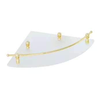 Полка угловая с галереей Veragio Gialetta VR.GIL-6417.DO золото