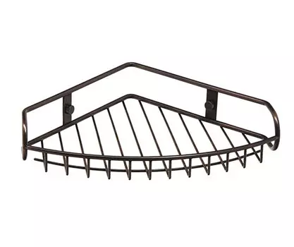 Полка угловая Wasserkraft K-1711 темная бронза