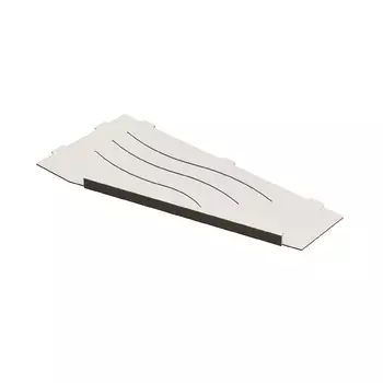 Полка в ванную комнату RGW MT-11W 49279911-01R белая правая