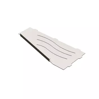 Полка в ванную комнату RGW MT-11W 49279911-01L белая левая