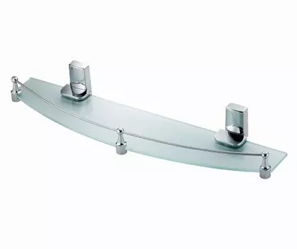 Полка Wasserkraft Leine K-5044 матовое стекло, хром