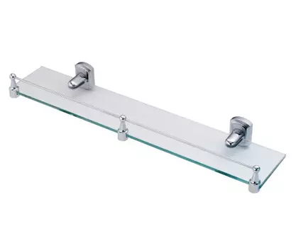 Полка Wasserkraft Oder K-3044 стекло матовое, хром