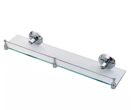 Полка Wasserkraft Rhein K-6244 стекло матовой, хром