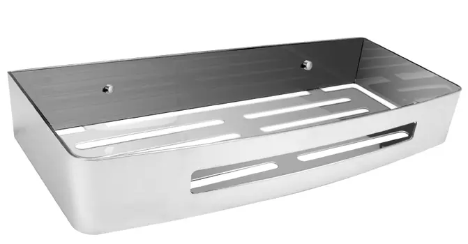 Полочка из нержавеющей стали Azario AZ170 хром 1 секция