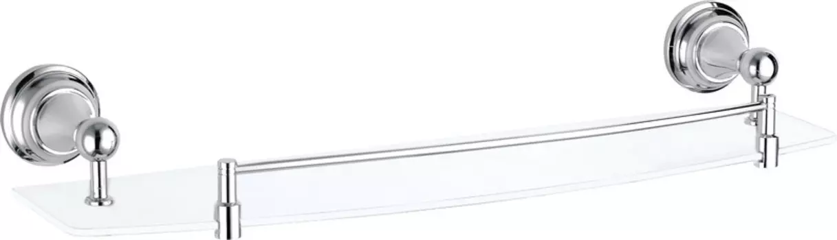 Полочка с ограничителем Rav Slezak Morava MKA0900/50 50 см, хром