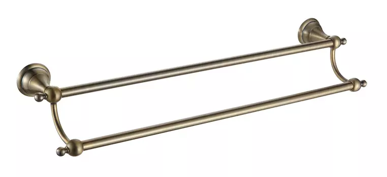 Полотенцедержатель Azario Elvia 62 см AZ-91102Q бронза