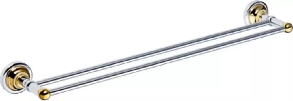 Полотенцедержатель Bemeta Retro gold and chrom 144204058