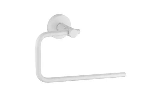 Полотенцедержатель Boheme Uno 10975-MW матовый белый
