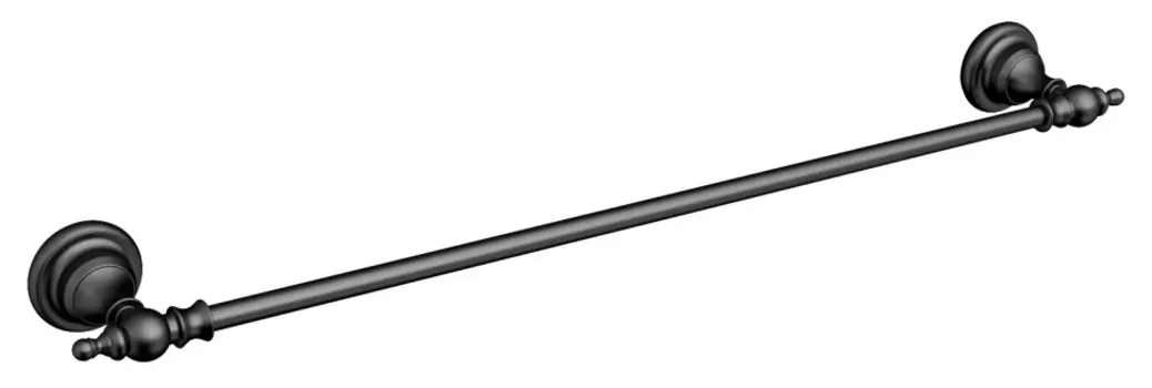 Полотенцедержатель CeramaLux Elegance 67 см 95808 черный матовый