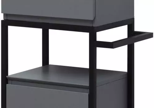 Полотенцедержатель для пенала Allen Brau Priority 1.31008.BB черный браш