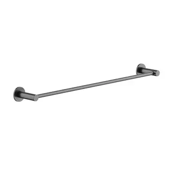 Полотенцедержатель для ванной комнаты Sancos Base SC9024GG вороненая сталь