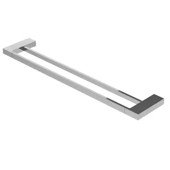 Полотенцедержатель двойной Cezares SLIDER SLIDER-THD-60-01 хром